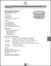 Click here to download B84112-B-A120 Datasheet