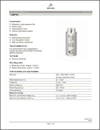 Click here to download B32325-A1126 Datasheet