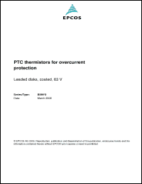 Click here to download B59910C0130A070 Datasheet