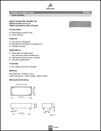 Click here to download B82502 Datasheet