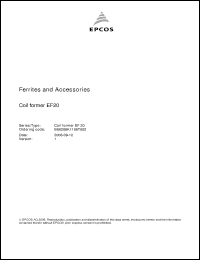 Click here to download B66206K1106T2 Datasheet