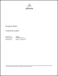 Click here to download B88069X0190S102 Datasheet