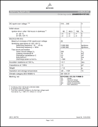 Click here to download B88069X0470T502 Datasheet