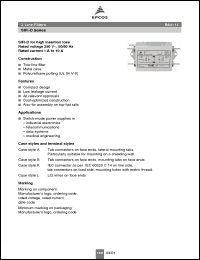Click here to download B84114-D-K30 Datasheet