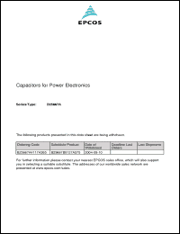 Click here to download B25667A4117A365 Datasheet