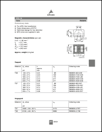 Click here to download B65860-F1108-T1 Datasheet