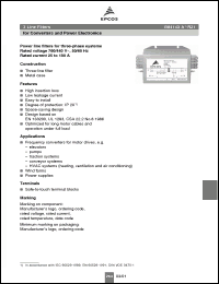 Click here to download B84143-A36-R21 Datasheet