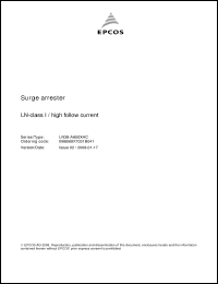 Click here to download LN38-A800XHC Datasheet