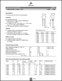 Click here to download B59860C0160A070 Datasheet