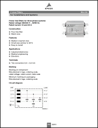 Click here to download B84108 Datasheet
