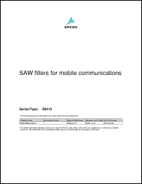 Click here to download B9410 Datasheet