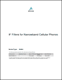 Click here to download B39181-B4864-Z710 Datasheet