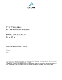 Click here to download B59606A0110A062 Datasheet