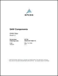 Click here to download B7738 Datasheet