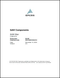 Click here to download B39182B4182U410 Datasheet