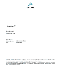 Click here to download B49410B2605Q000 Datasheet