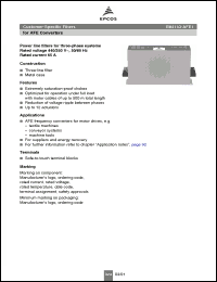 Click here to download B84143-AFE1 Datasheet