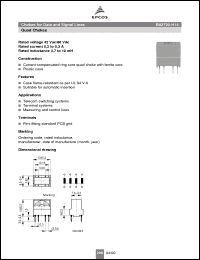 Click here to download B82720-H14-A16 Datasheet