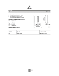 Click here to download B66399-A1-X37 Datasheet