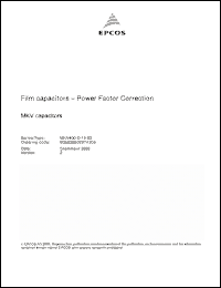 Click here to download B25836B3297A305 Datasheet