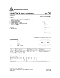 Click here to download B4122 Datasheet