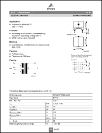 Click here to download B78421P1705A005 Datasheet