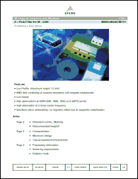 Click here to download B69812N2457B111 Datasheet