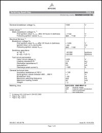 Click here to download B88069X3400S102 Datasheet