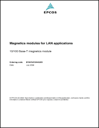 Click here to download B78476A7694A003 Datasheet