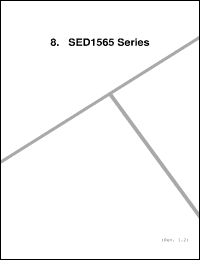 Click here to download SED1569T0 Datasheet