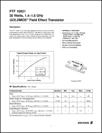 Click here to download PTF10021 Datasheet