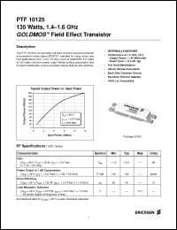 Click here to download PTF10125 Datasheet