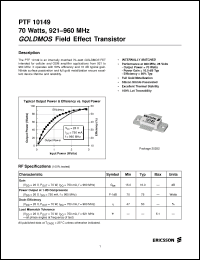 Click here to download PTF10149 Datasheet