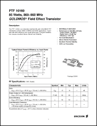 Click here to download PTF10160 Datasheet