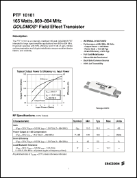 Click here to download PTF10161 Datasheet