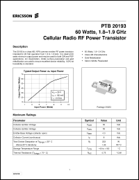 Click here to download PTB20193 Datasheet