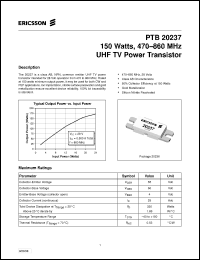 Click here to download PTB20237 Datasheet
