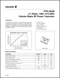 Click here to download PTB20248 Datasheet