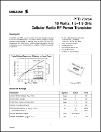 Click here to download PTB20264 Datasheet