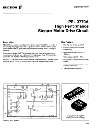 Click here to download PBL3770 Datasheet