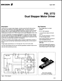 Click here to download PBL3772QN Datasheet