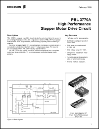 Click here to download PBL3770ANS Datasheet
