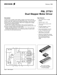 Click here to download PBL3775N Datasheet