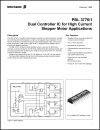 Click here to download PBL3776-1 Datasheet