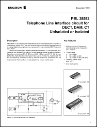Click here to download PBL385822SOS Datasheet