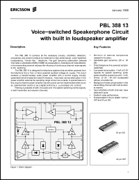 Click here to download PBL388131SOT Datasheet