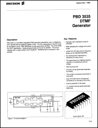 Click here to download PBD3535N Datasheet