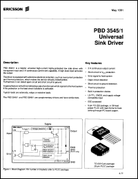 Click here to download PBD3545/1N Datasheet