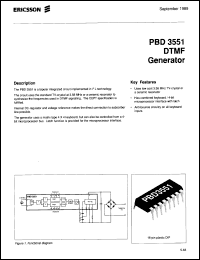 Click here to download PBD3551N Datasheet