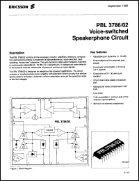 Click here to download PBL3786/02N Datasheet